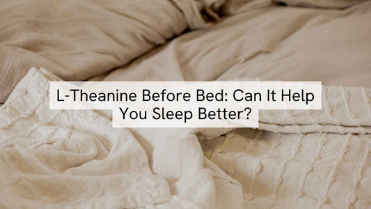 L-Theanine Before Bed: Can It Help You Sleep Better?